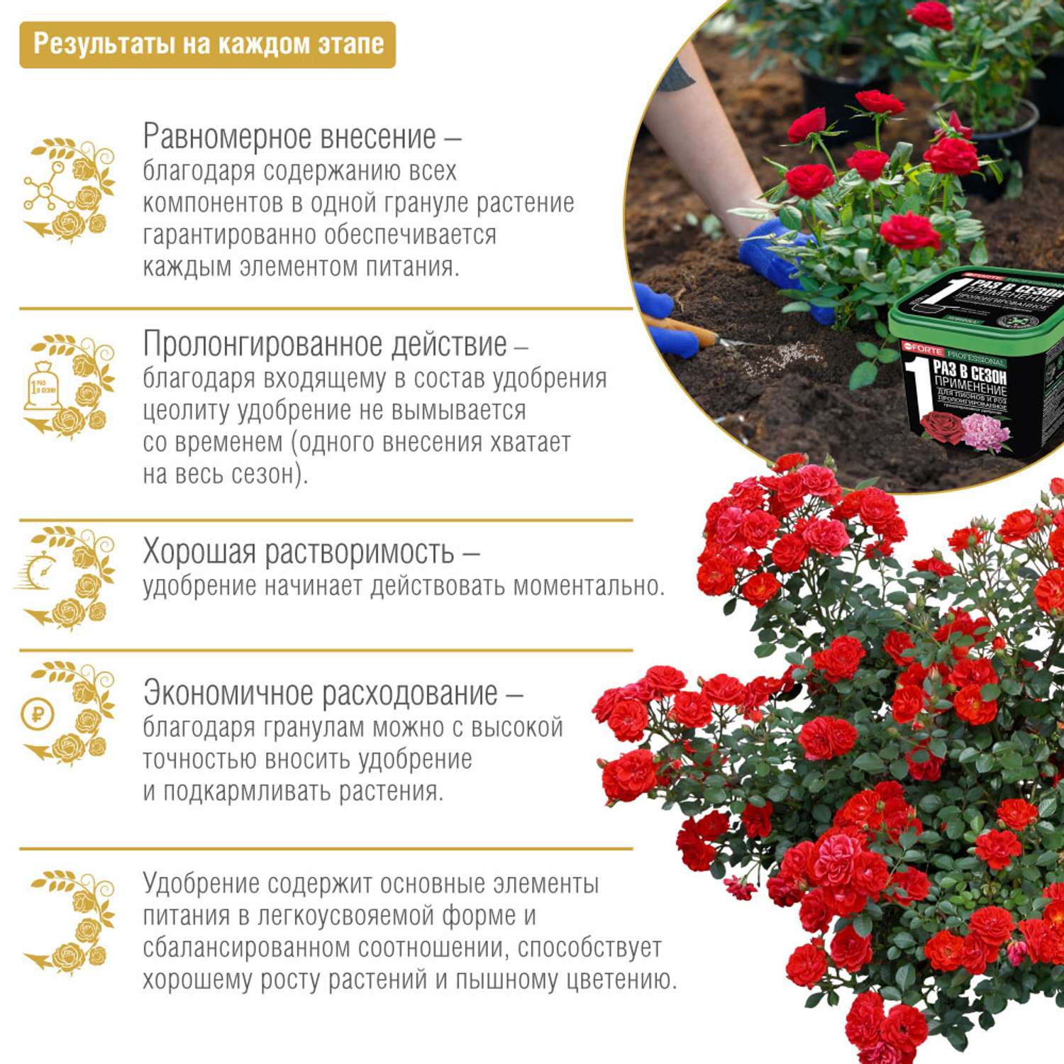 Удобрение Bona Forte Для пионов и роз с биодоступным кремнием 1 л - фото 7