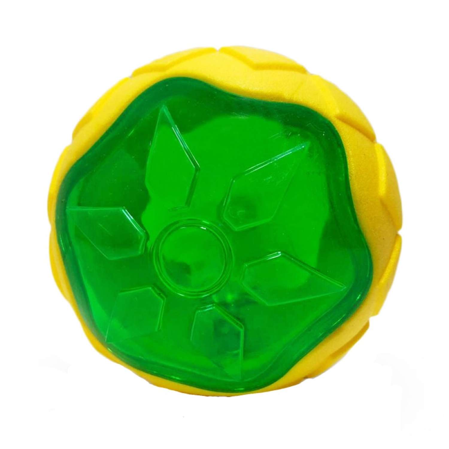 Игрушка для собак Keyprods Желто-зеленый шар светящийся - фото 1