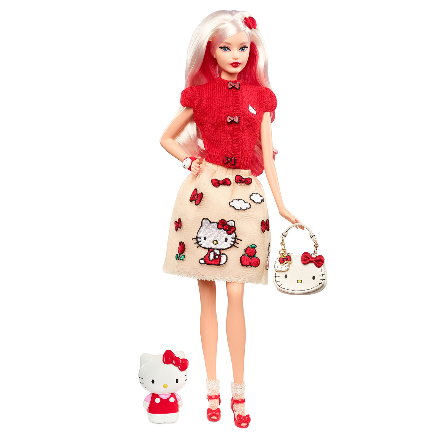 Кукла Barbie Hello Kitty коллекционная DWF58 - фото 1