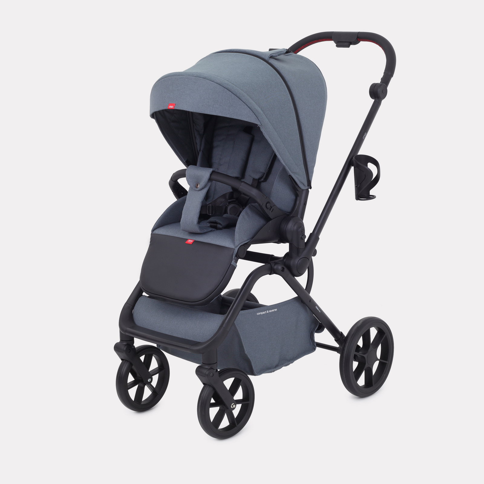 Коляска детская MOWbaby Mio MB102 Grey - фото 1