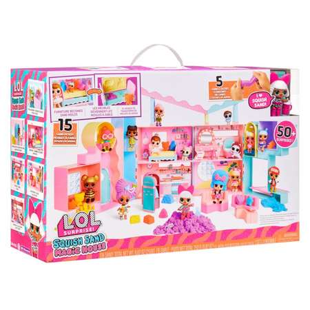 Игровой набор L.O.L. Surprise Squish Sand Magic House 593218EUC