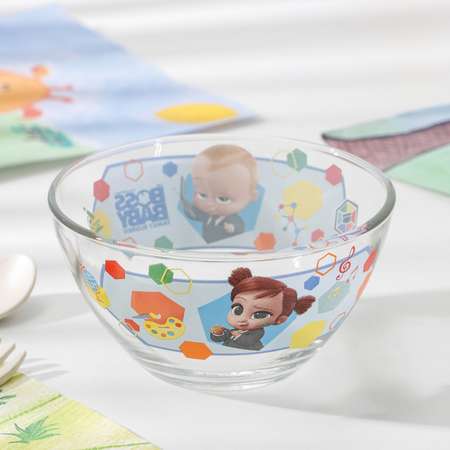Набор посуды детский Sima-Land Босс молокосос миска кружка тарелка