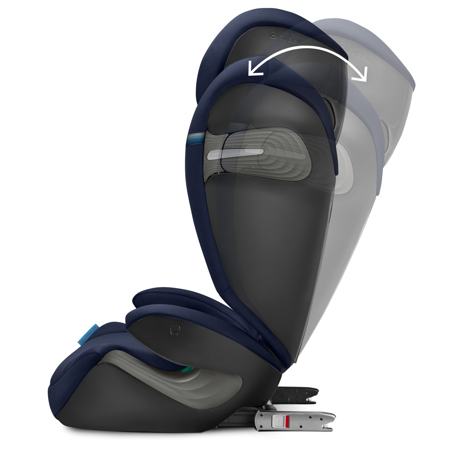 Автокресло Cybex Solution S i-Fix Navy Blue - фото 8