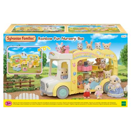 Игровой набор Sylvanian Families Детский двухэтажный автобус