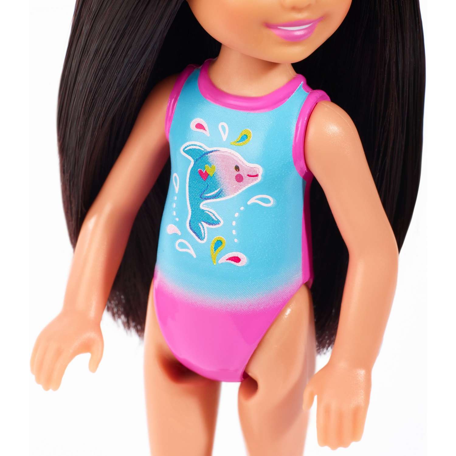 Кукла Barbie Челси в купальнике Брюнетка GLN71 GLN73 - фото 7