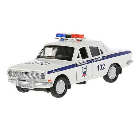 Машина Технопарк ГАЗ-2401 Волга Полиция инерционная 299338