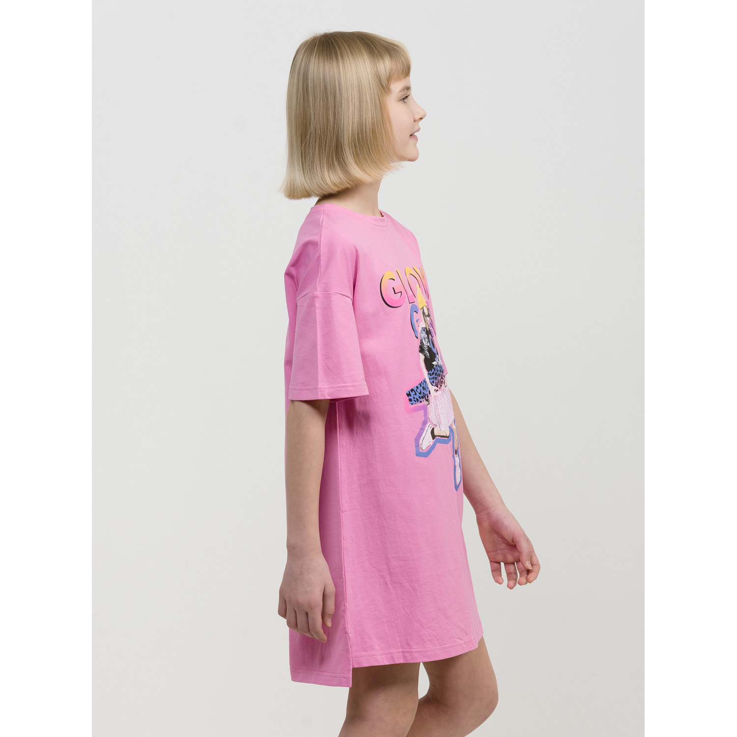 Платье PELICAN GFDT4268/Розовый(37) - фото 3