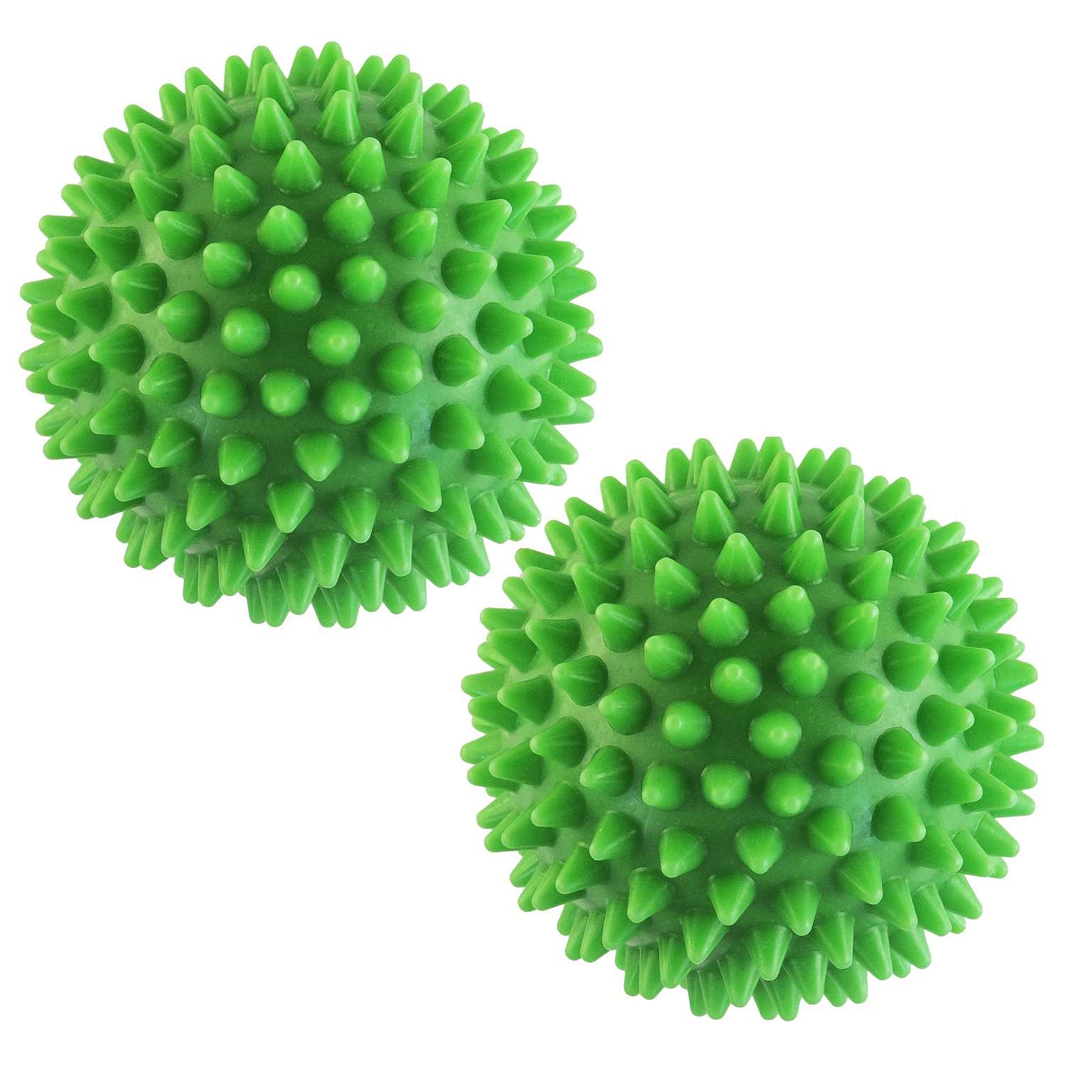 Мячик массажный Альфапластик зеленый 2 шт - фото 1