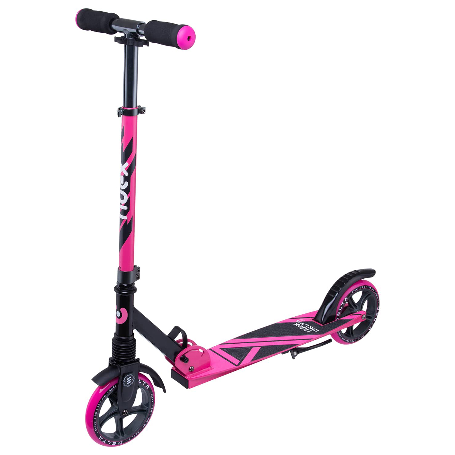 Самокат RIDEX двухколесный Scooter 2 wheels Delta 180 pink - фото 1