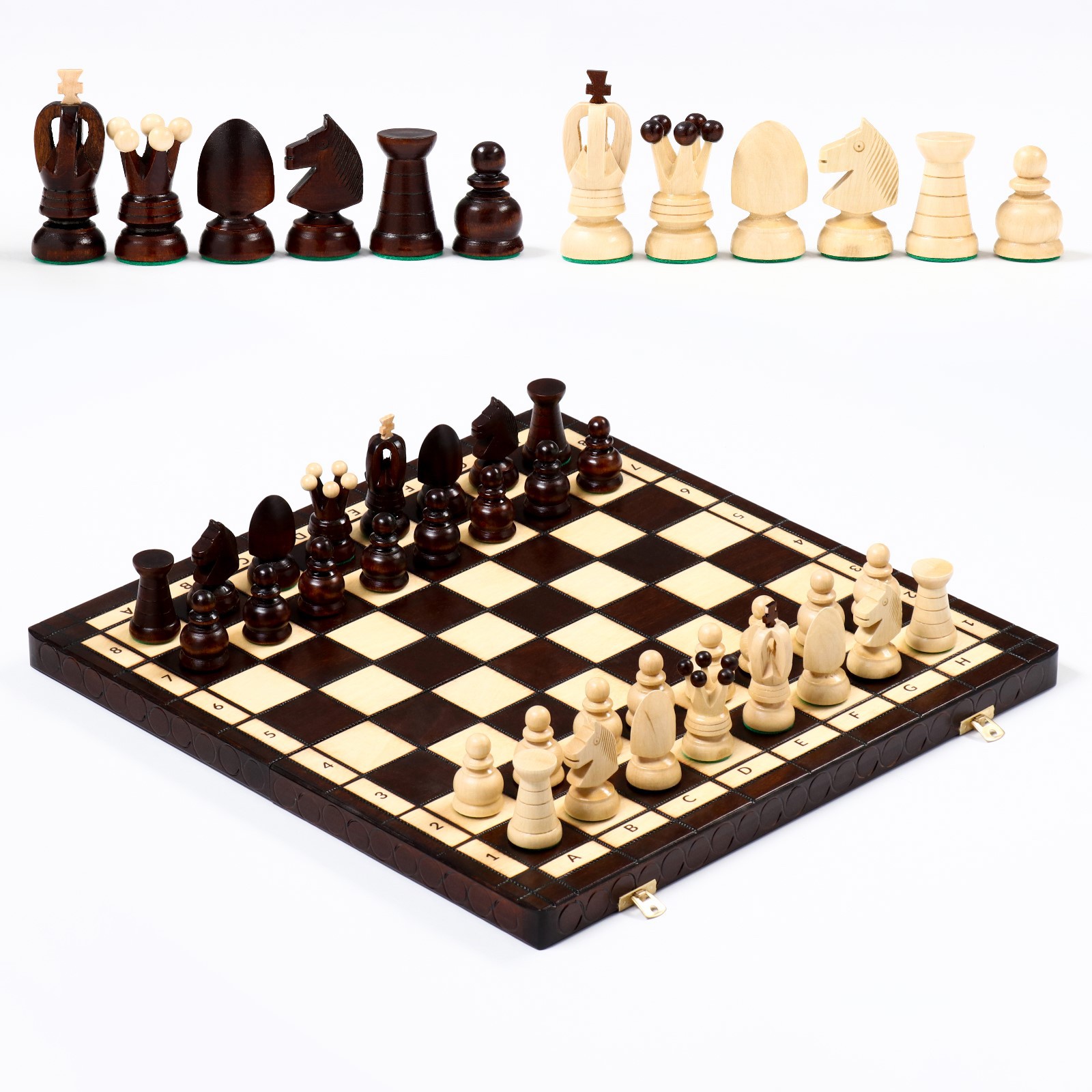 Шахматы Sima-Land «Королевские» 44х44 см король h=8 см пешка h 4.5 см - фото 2