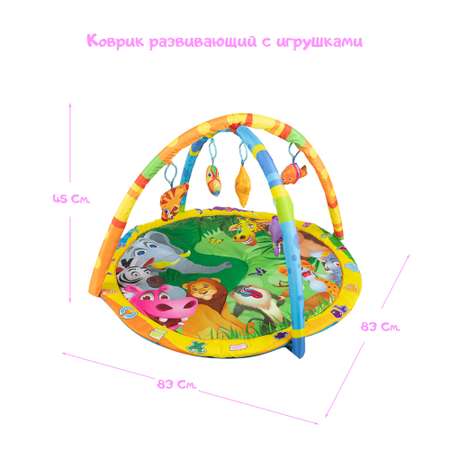 Развивающий коврик RIKI TIKI BK1820040025