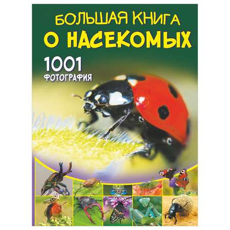 Энциклопедия Большая книга о насекомых 1001фотография