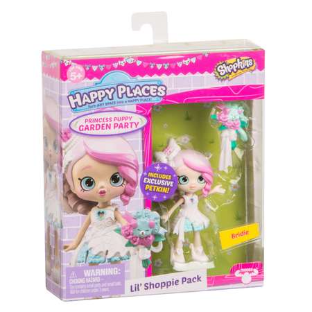 Набор Happy Places Shopkins с куклой Shoppie Невеста Брайди 56673