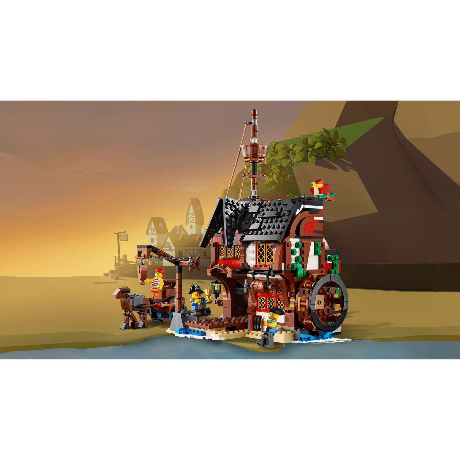 Конструктор LEGO Creator Пиратский корабль 31109 - фото 14