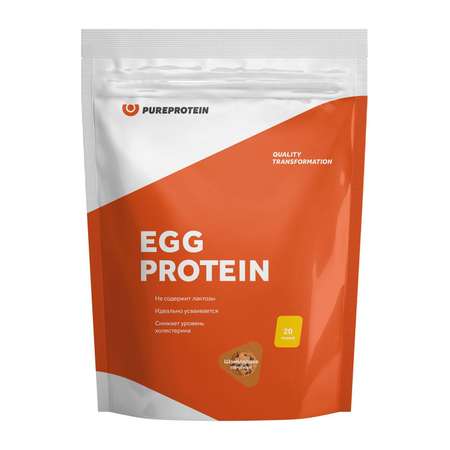 Специализированный пищевой продукт PUREPROTEIN Протеин яичный шоколадное печенье 600г