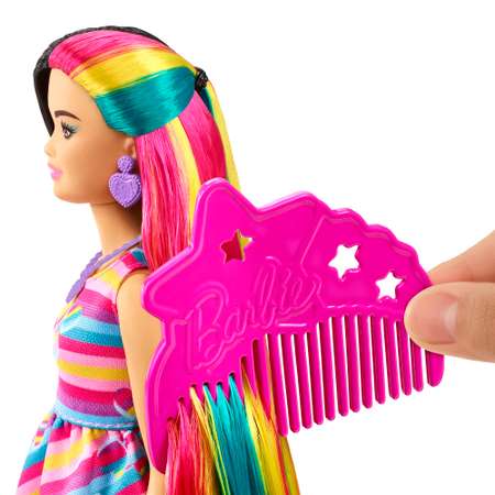 Кукла Barbie Totally Hair Сердца HCM90