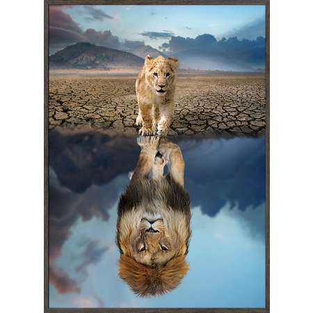 Картина Графис Будущий король лев