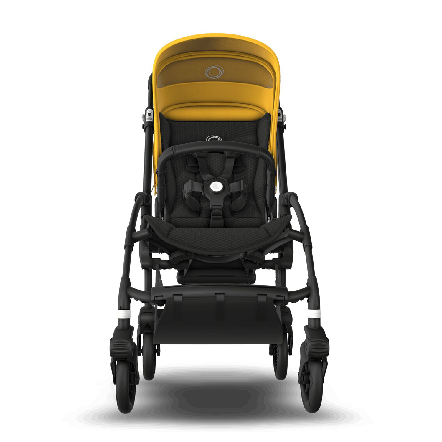 Коляска прогулочная Bugaboo Bee6 Complete Black-Lemon-Yellow 500304LM01 - фото 7