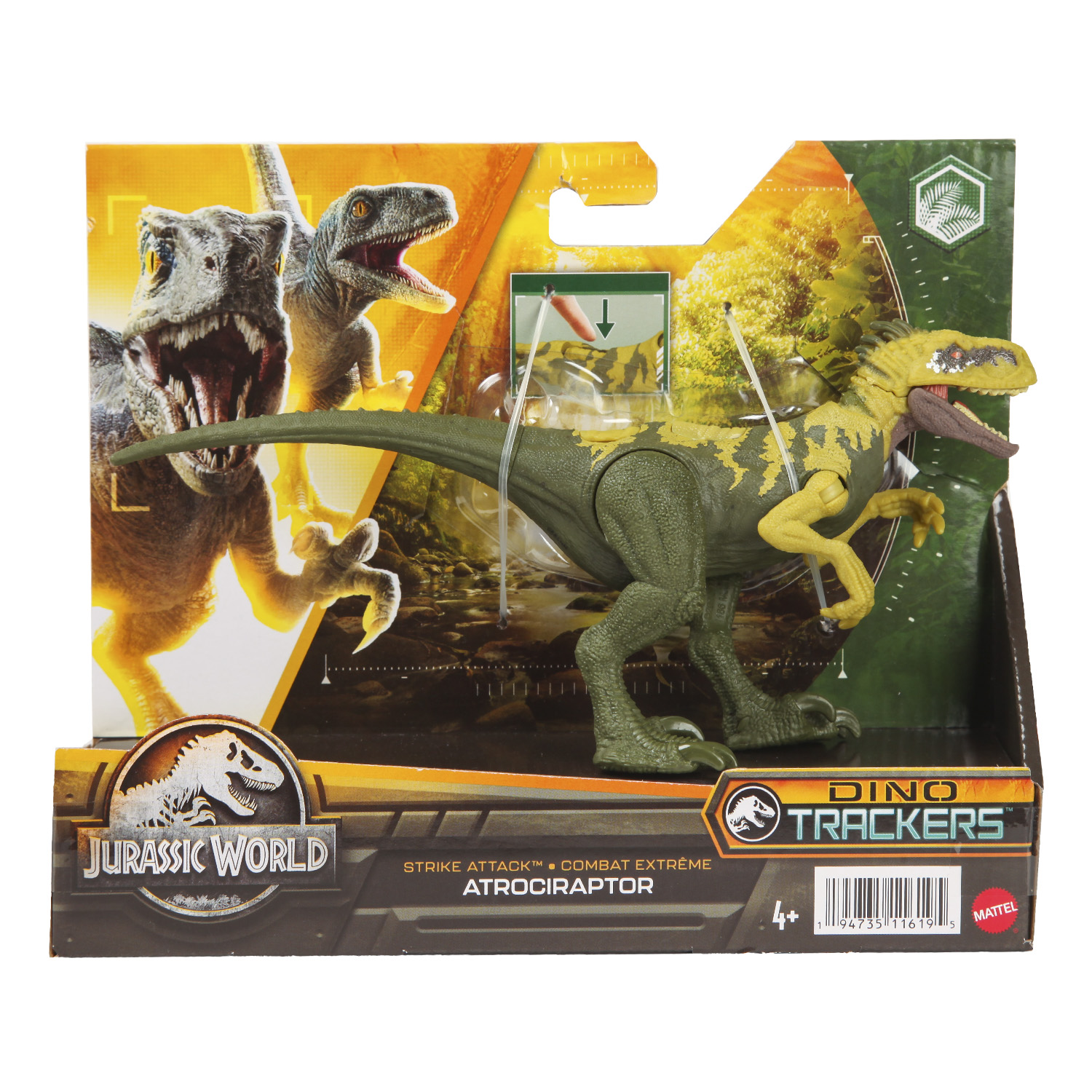 Фигурка Jurassic World Strike Attack HLN69 - фото 3