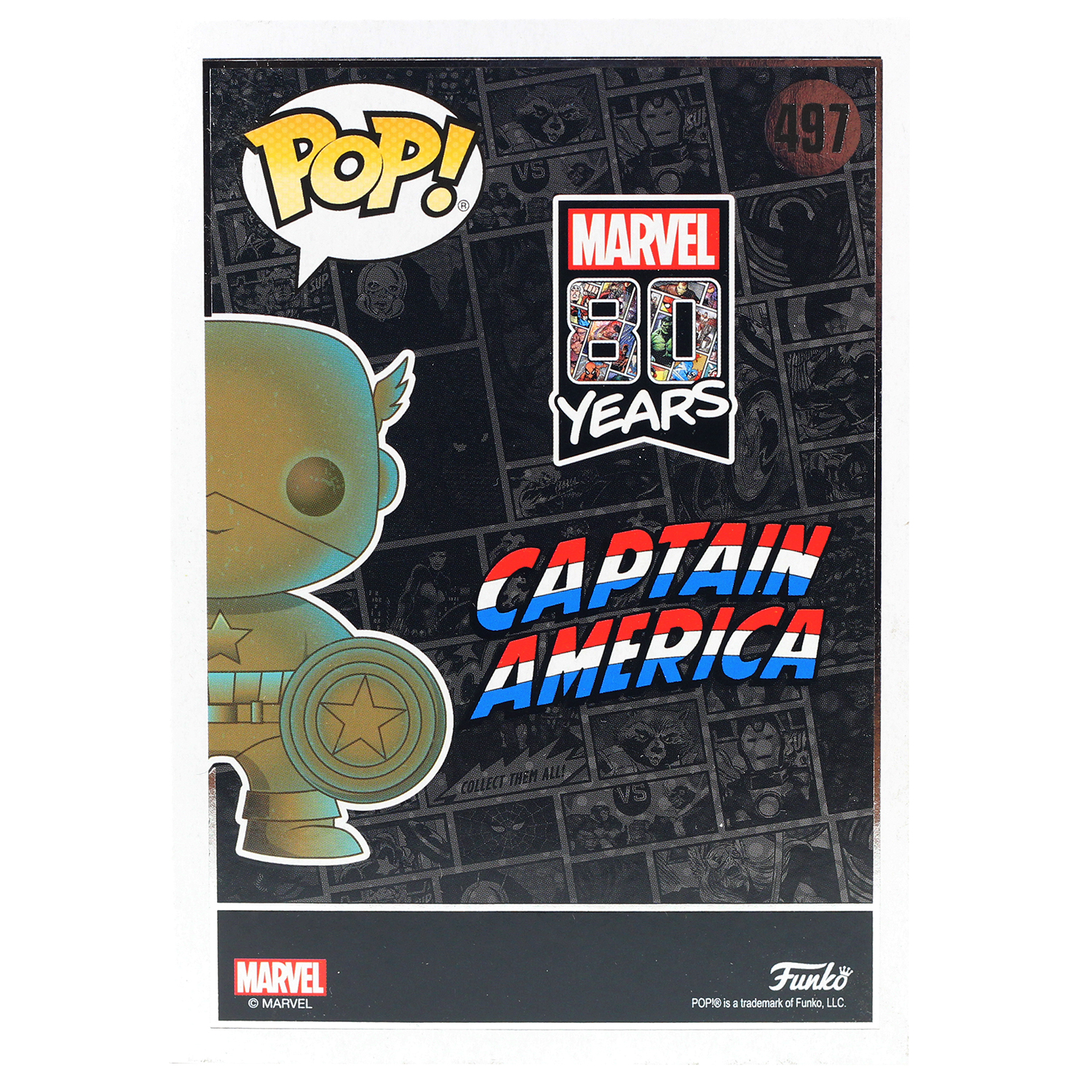 Игрушка Funko Captain America Fun2477 - фото 3