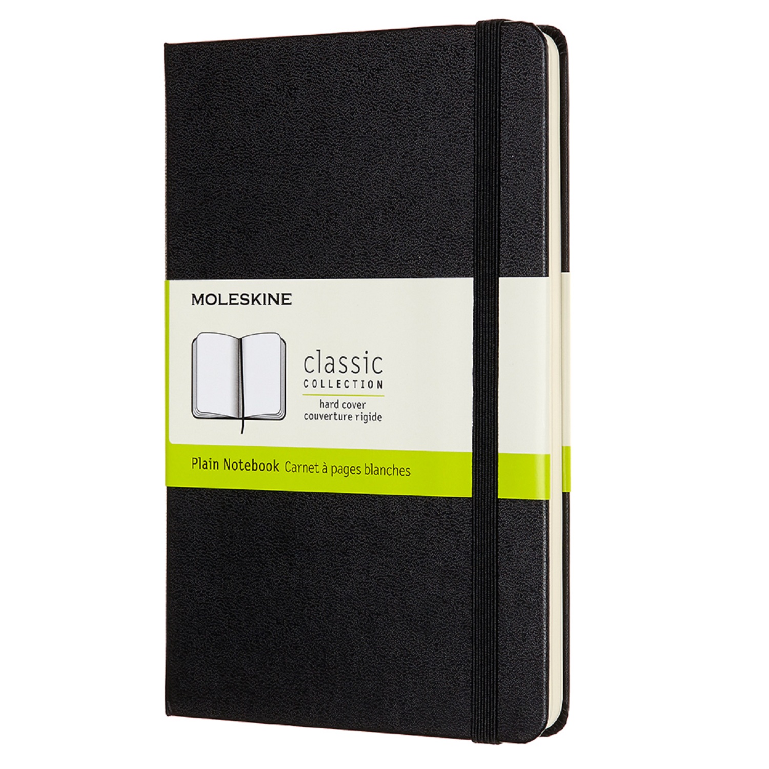 Блокнот MOLESKINE Classic 11.5x18см нелинованный Черный 1127657 - фото 1