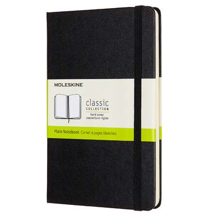 Блокнот MOLESKINE Classic 11.5x18см нелинованный Черный 1127657