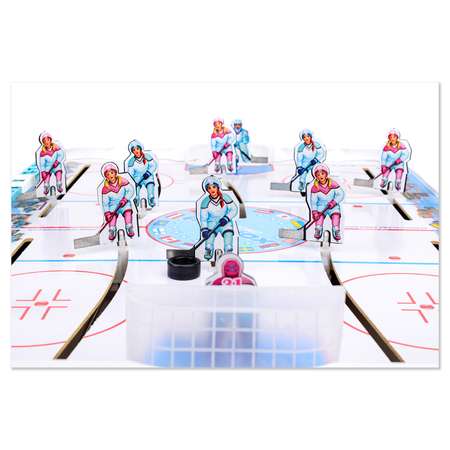 Настольный хоккей ОмЗЭТ Девчонки с дополнительной командой в комплекте
