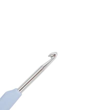 Крючок для вязания Hobby Pro гладкий из практичного металла с прорезиненной мягкой ручкой 5 мм 953500