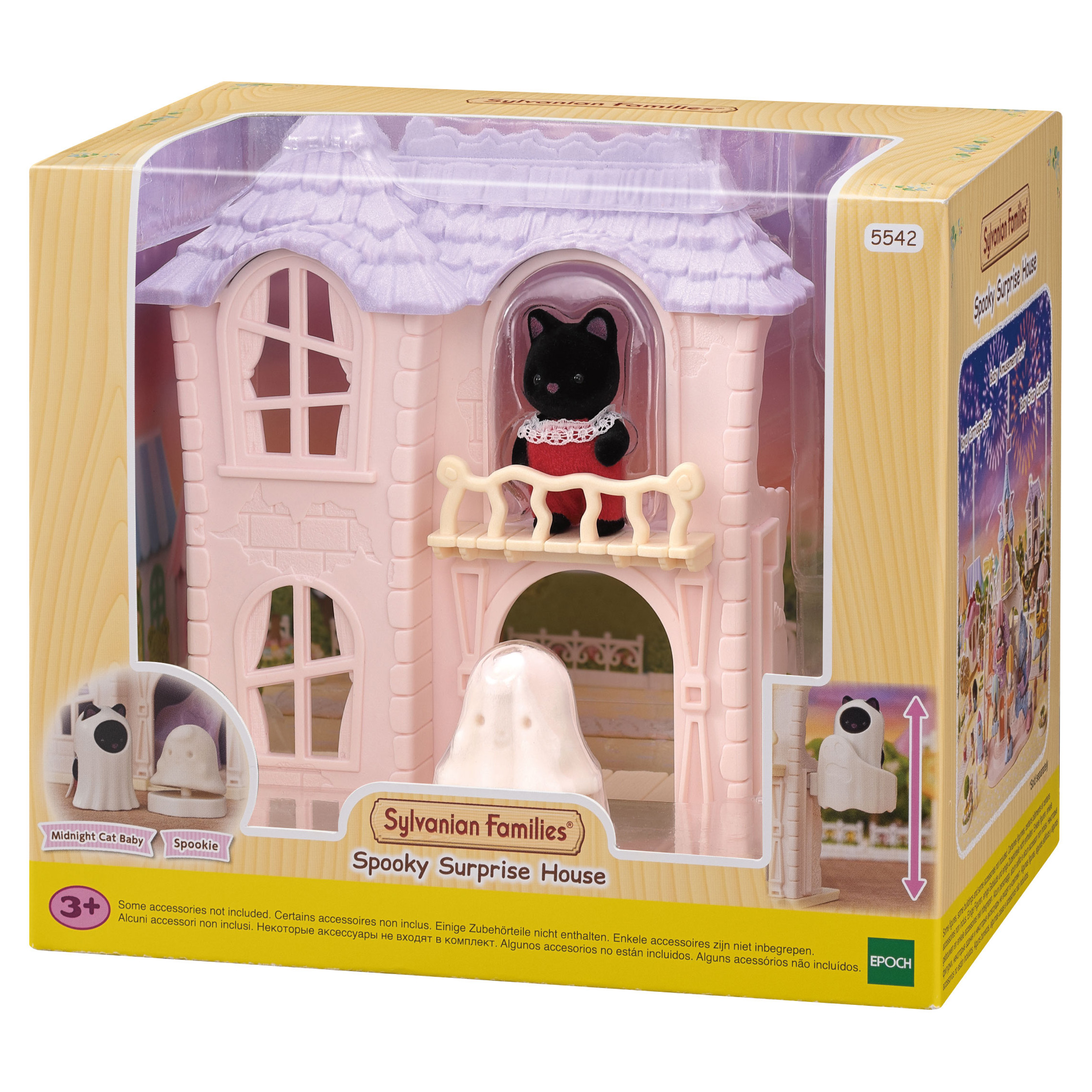 Набор Sylvanian Families Домик с привидениями 5542 купить по цене 2699 ₽ в  интернет-магазине Детский мир