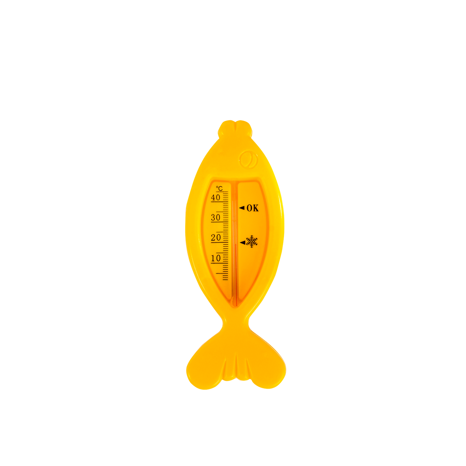 Термометр Крошка Я для ванной Рыбка цвет желтый - фото 1