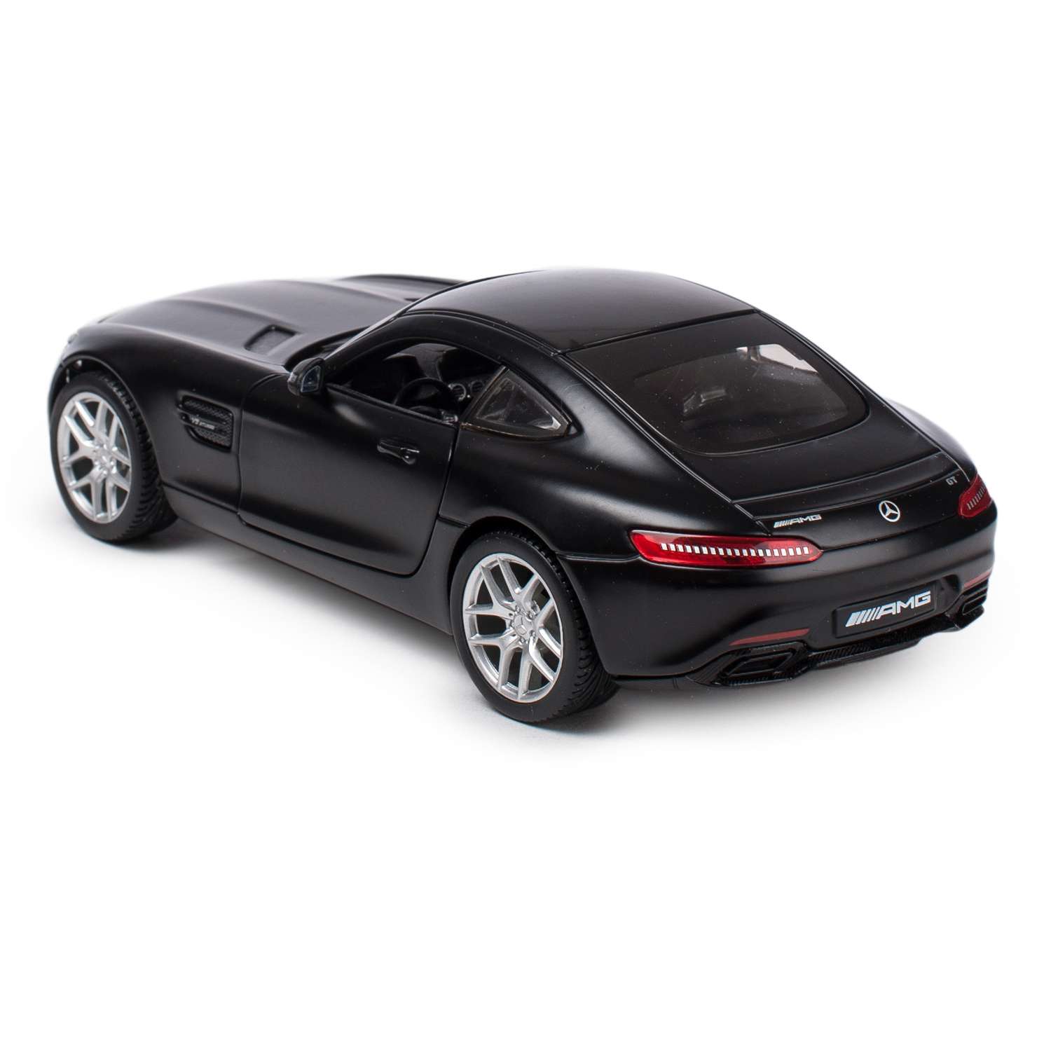 Машинка MAISTO 1:24 Mercedes AMG GT in Dull Черная 31134 31134 - фото 3