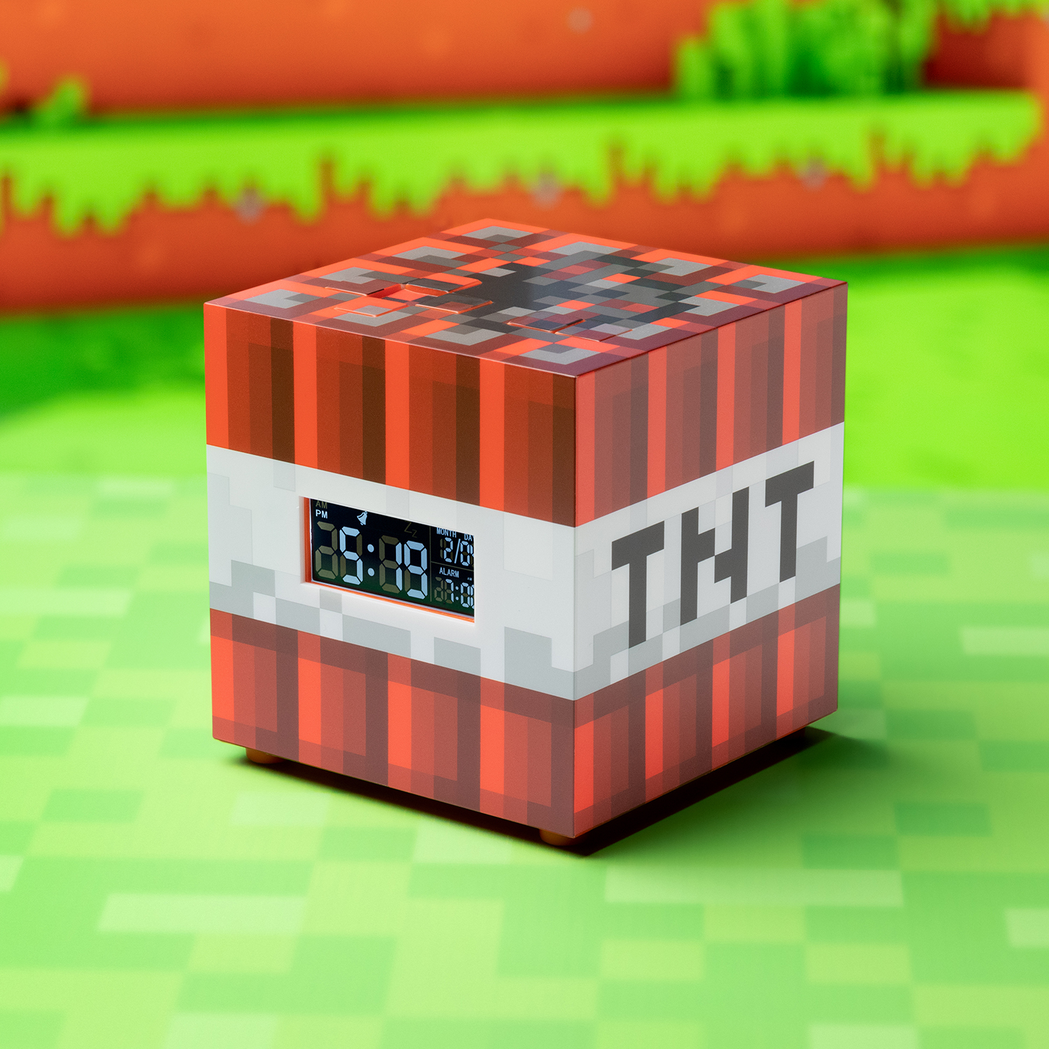 Будильник PALADONE Minecraft TNT Alarm Clock PP8007MCF - фото 6