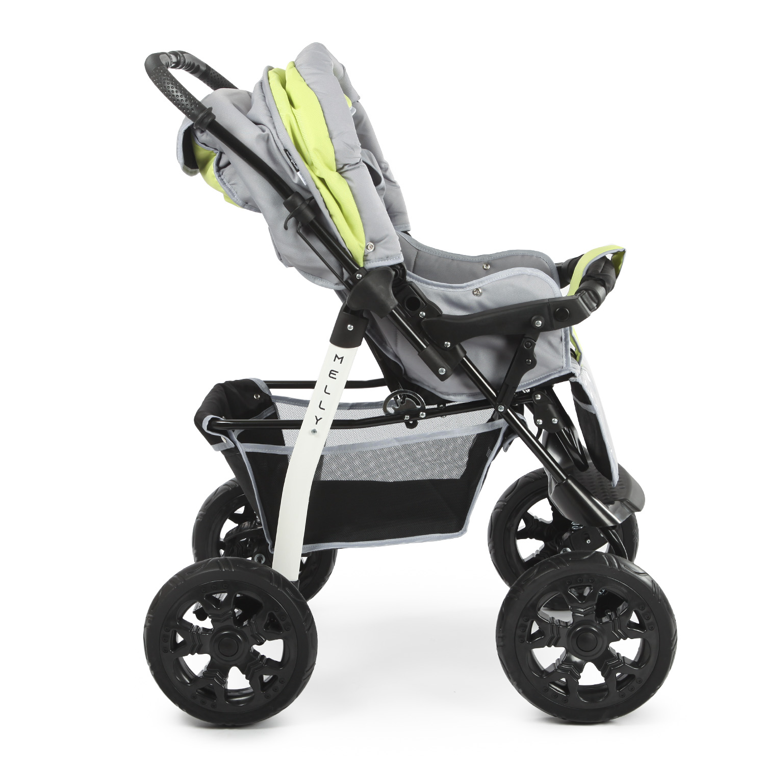 Коляска трансформер Babyton Melly Grey-Green - фото 6