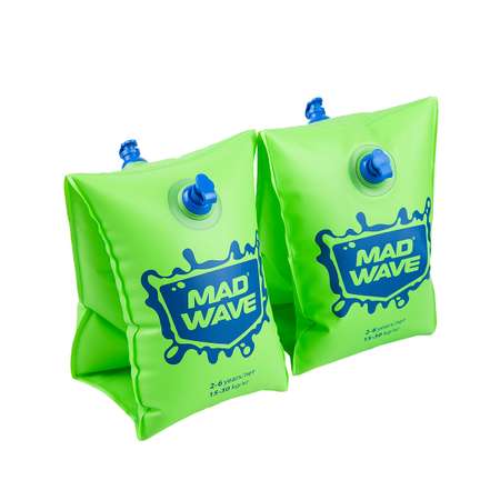 Нарукавники MAD WAVE Mad Wave 2-6 years Green