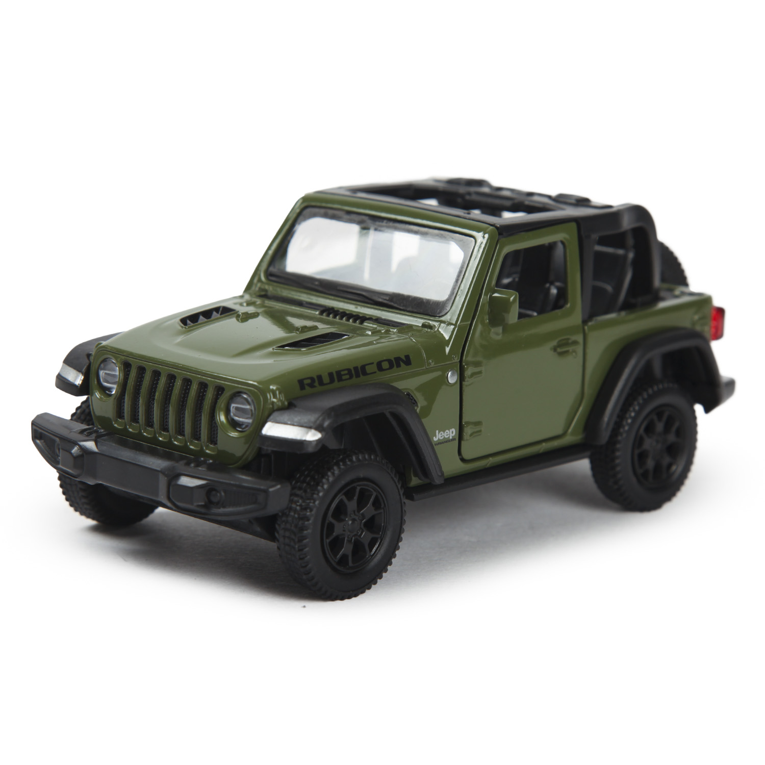 Автомобиль Mobicaro Jeep Rubicon Open Top 1:32 зеленый 544060NT(А) - фото 1