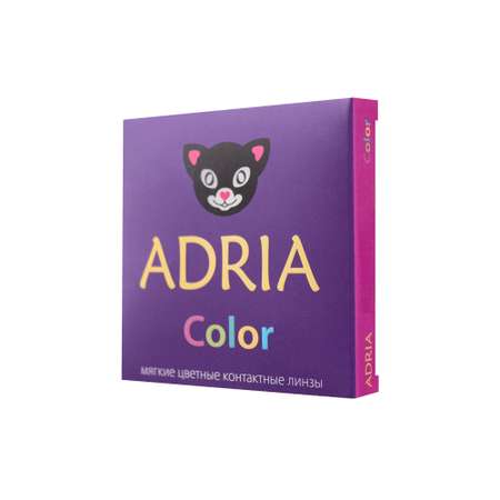 Цветные контактные линзы ADRIA Color 1T 2 линзы R 8.6 Brown без диоптрий