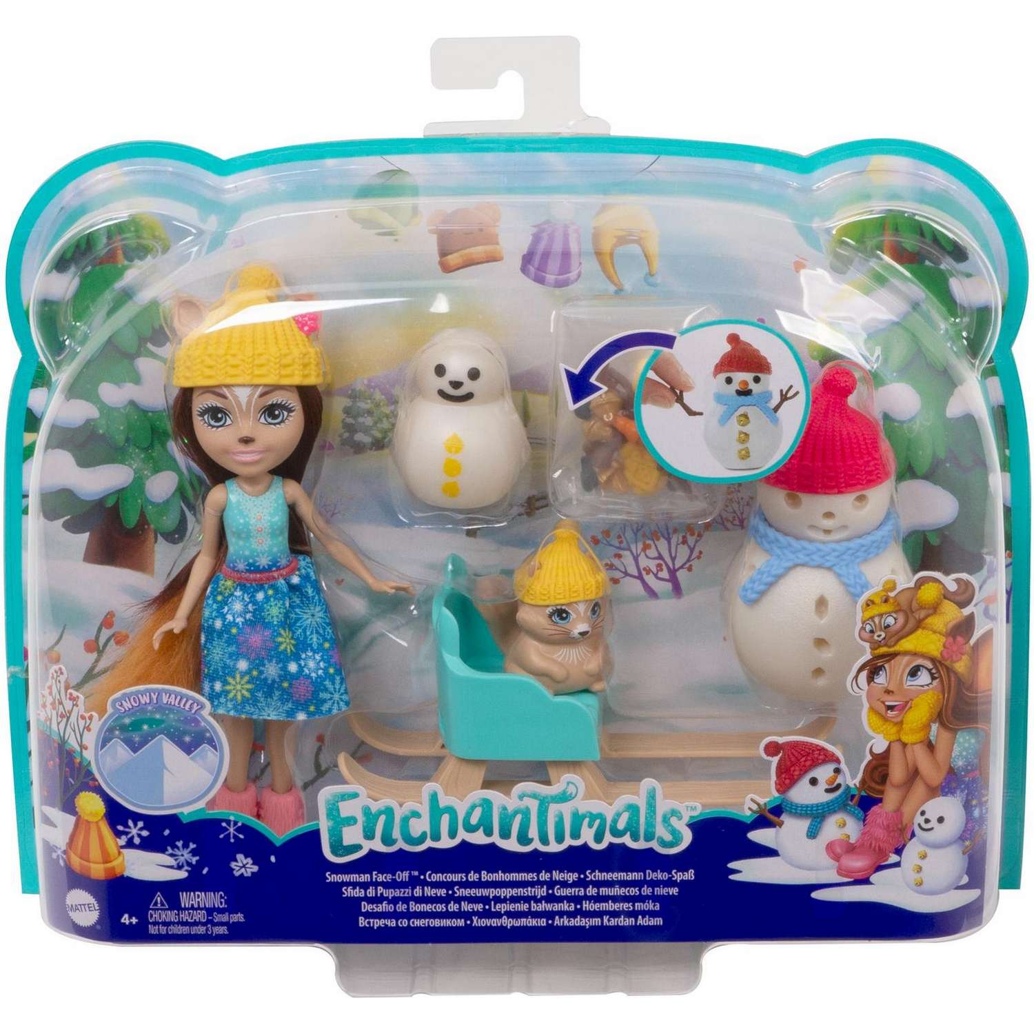 Набор игровой Enchantimals кукла+питомец с аксессуарами Снежные забавы GNP16 GJX35 - фото 2