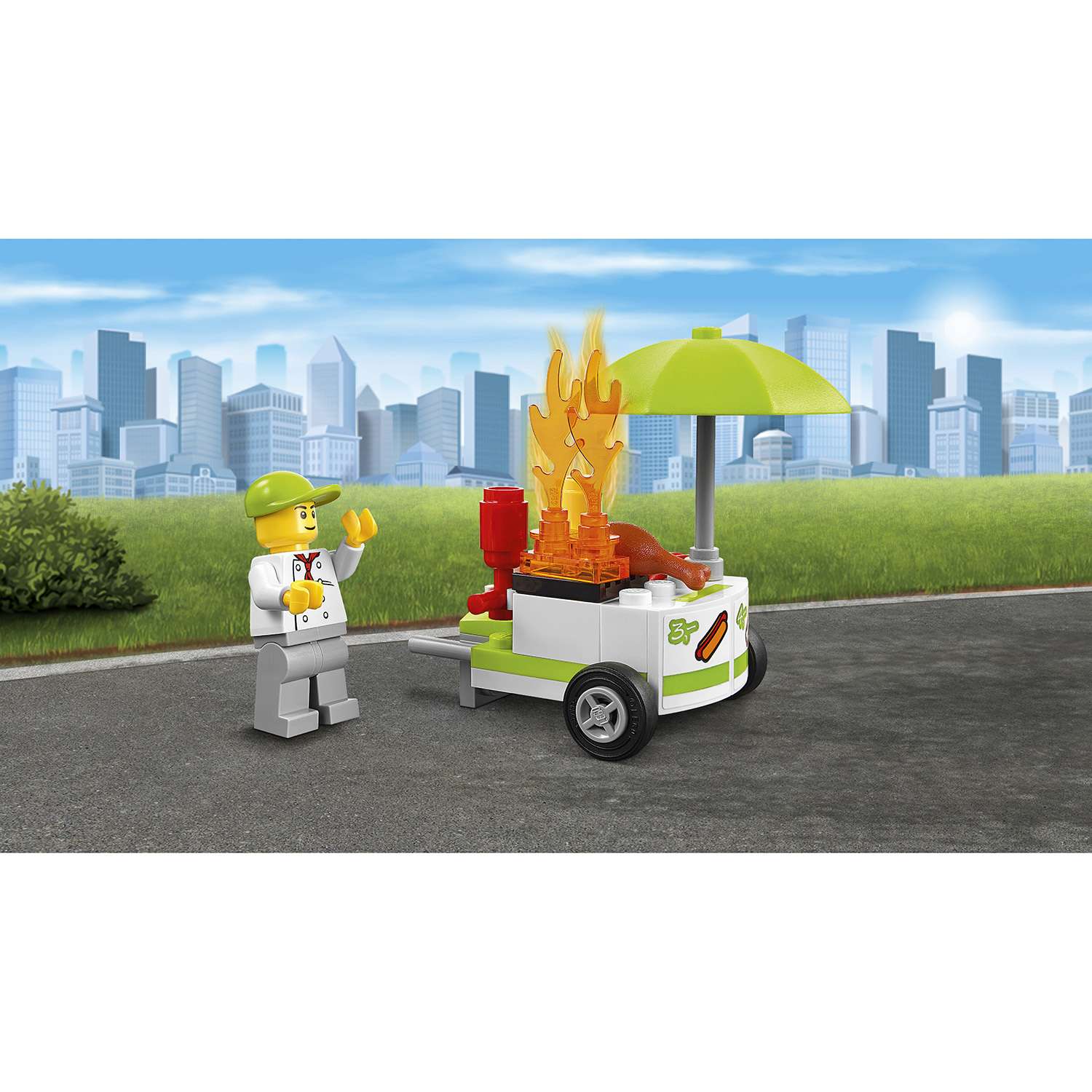 Конструктор LEGO City Fire Пожарная часть (60110) - фото 6