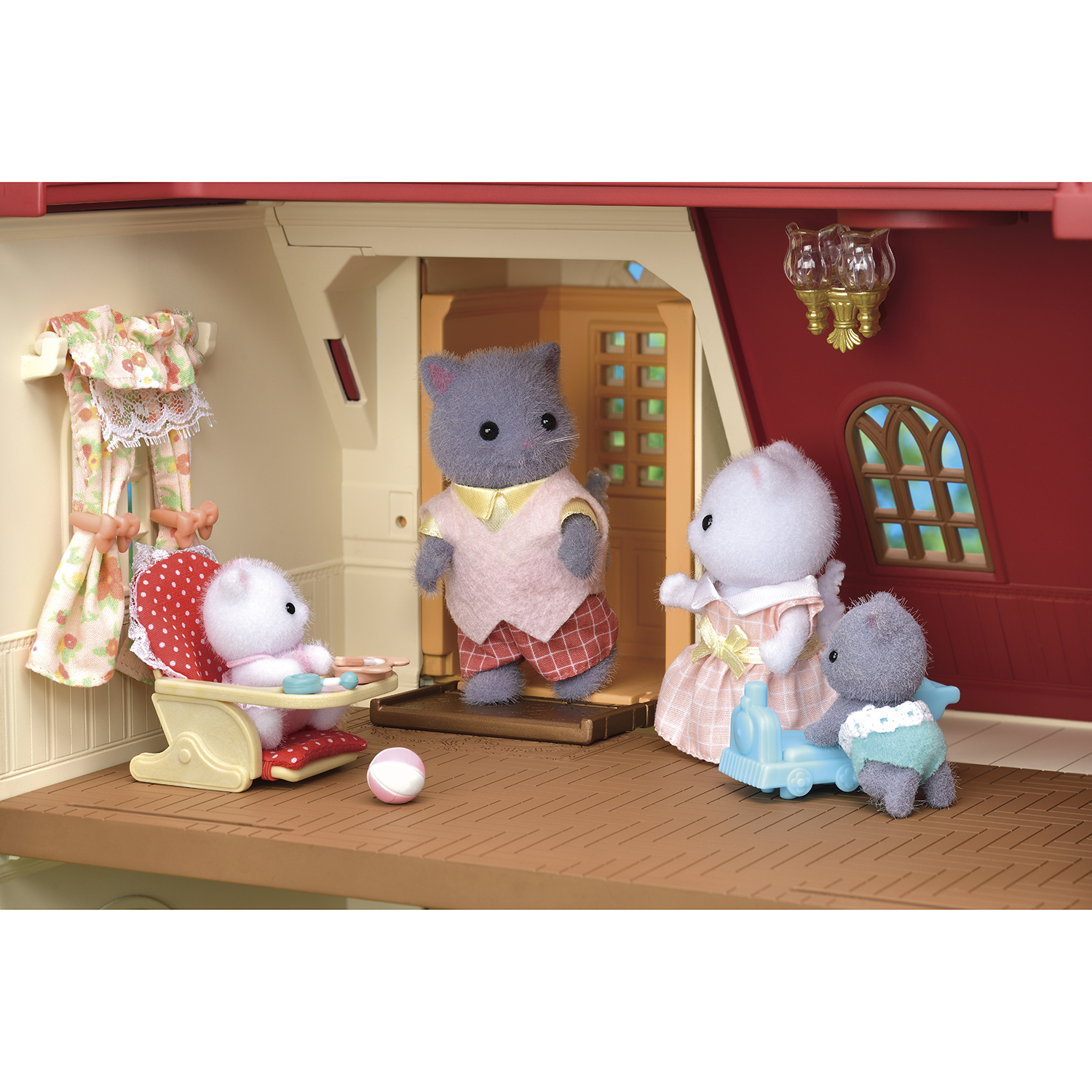 Набор Sylvanian Families Трехэтажный дом с флюгером 5400 - фото 20