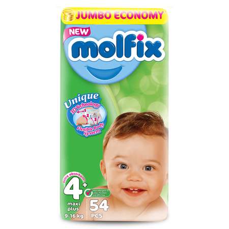 Подгузники Molfix Comfortfix 54 шт. 4