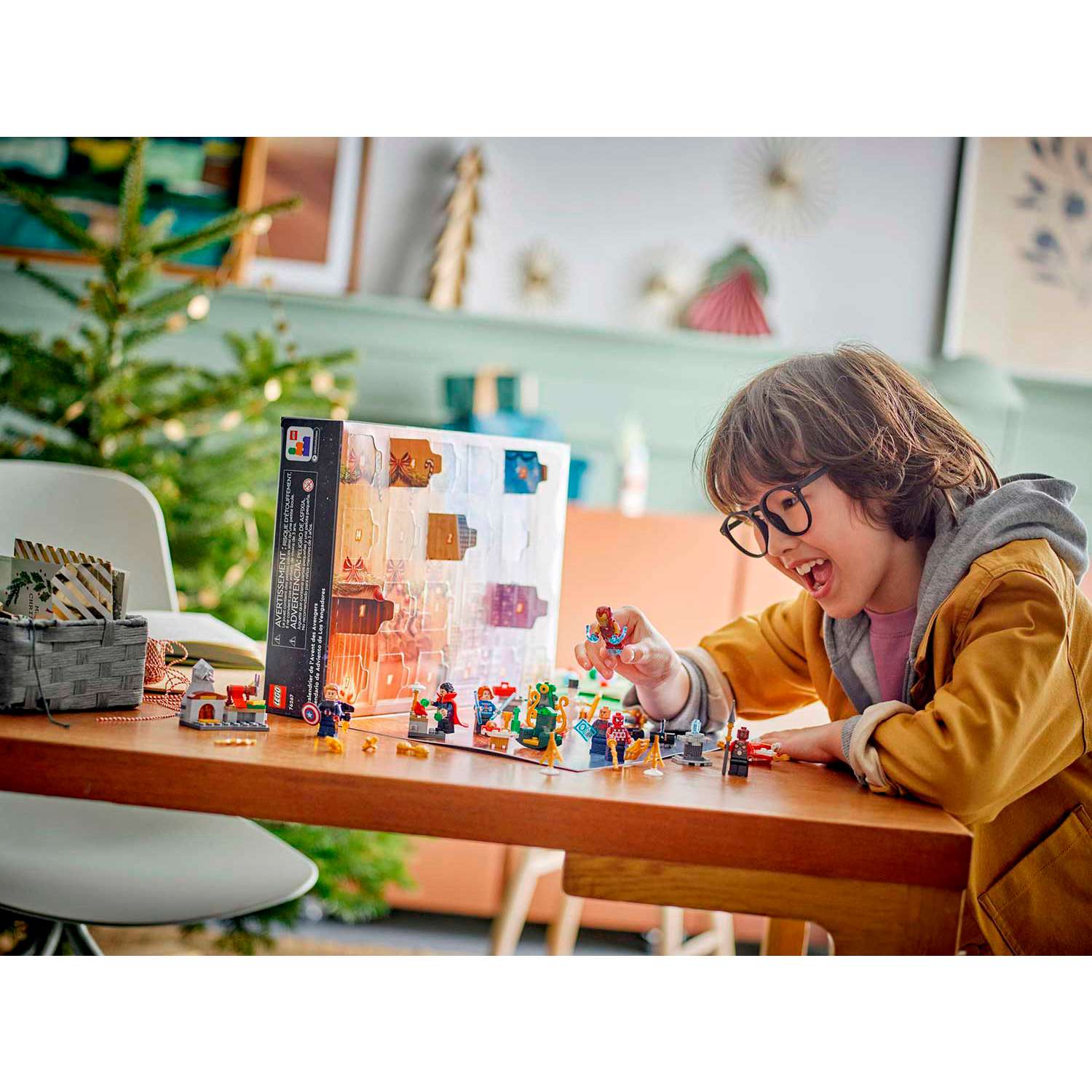 Конструктор детский LEGO Marvel Адвент-календарь Мстители 76267 - фото 4