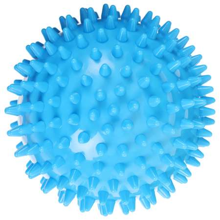 Мяч массажный ONLITOP «Ёжик» d= 9 см цвет голубой