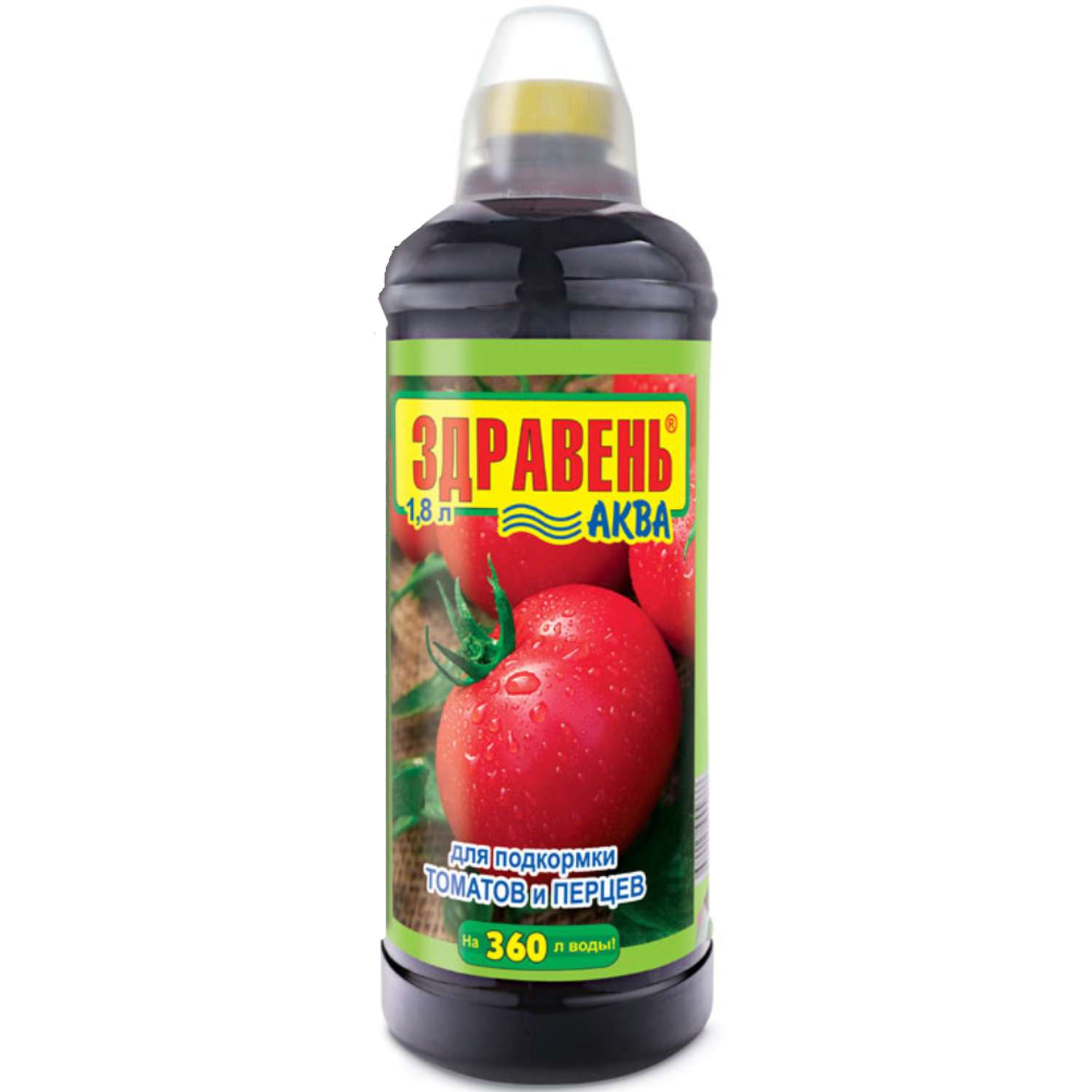 Удобрение Ваше Хозяйство Здравень Аква томаты перцы 1.8л - фото 1