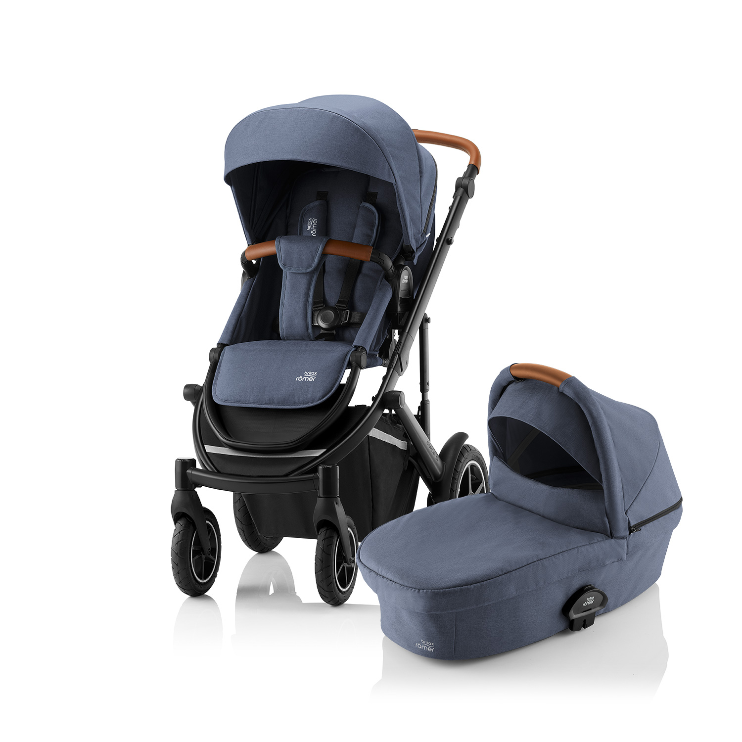 Коляска 2в1 Britax Roemer Smile III Indigo blue - фото 1