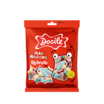 Зефир Docile Maxmallows цветные завитки с начинкой ванильные 220г