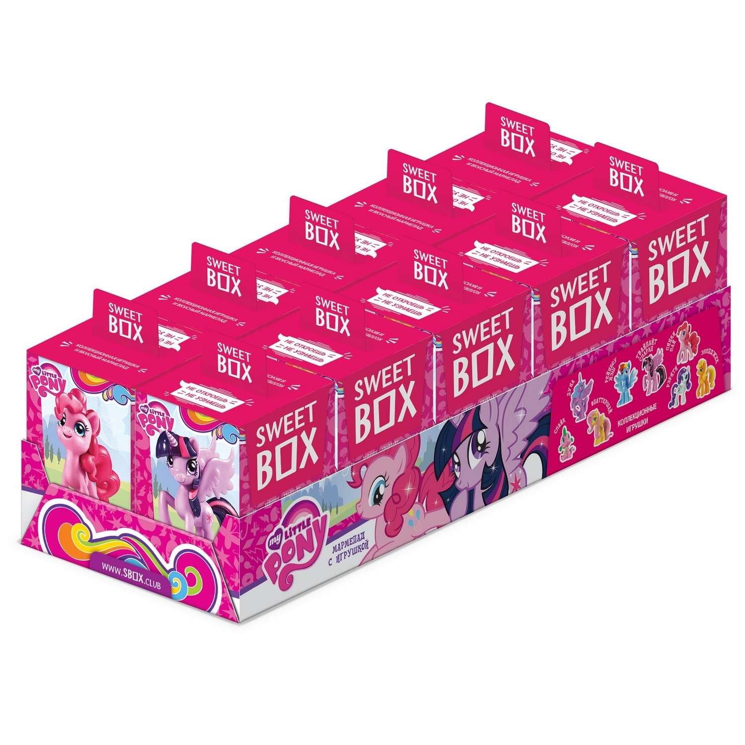 Мармелад Sweet box My Little Pony с игрушкой в коробочке 10г в ассортименте - фото 10