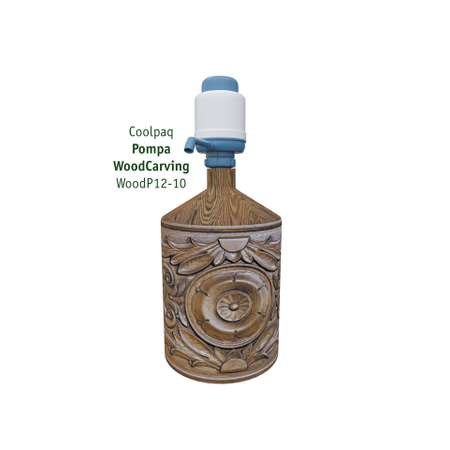 Чехол на бутыль 19л Coolpaq Wood Carving