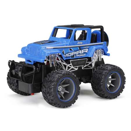 Машина New Bright РУ 1:24 Wrangler Синяя 2424