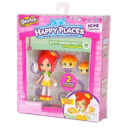 Набор с куклой Happy Places Shopkins Shoppie Кристина Эпл (56410)