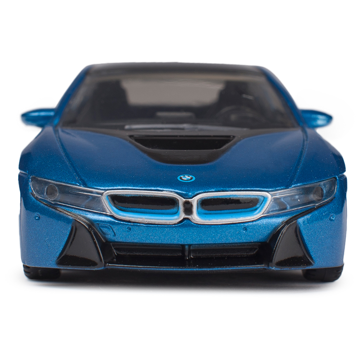 Автомобиль Rastar BMW i8 1:43 голубой 58400 - фото 7